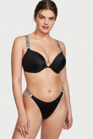 Victoria's Secret Bikini Top Noir | IMDH-36750