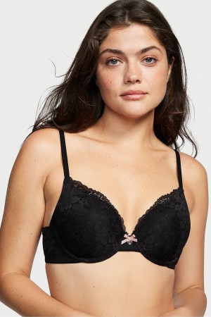 Victoria's Secret Body by Victoria Dentelle Full Cup Push Up Bra Noir | NXBM-73481