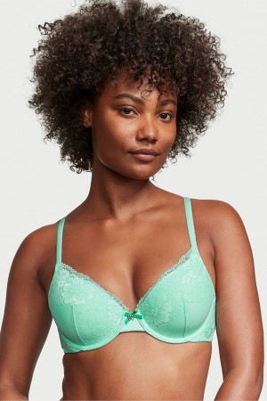 Victoria's Secret Body by Victoria Dentelle Lightly Doublée Full Cup Bra Menthe Vert | VMBG-57243