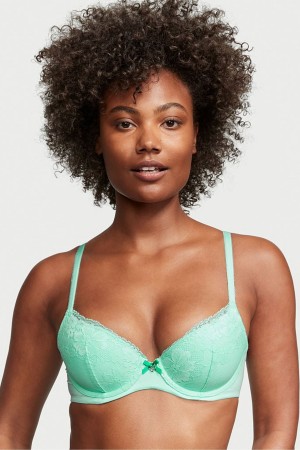 Victoria's Secret Body by Victoria Dentelle Lightly Doublée Full Cup Bra Menthe Vert | MTRN-83974