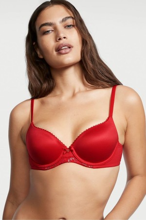 Victoria's Secret Body by Victoria Smooth Lightly Doublée Demi Bra Rouge | FXVB-37940