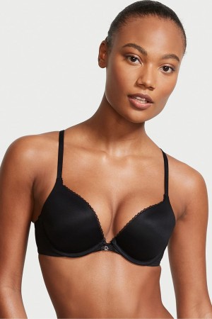 Victoria's Secret Body by Victoria Smooth Push Up Bra Noir | KDTU-73814