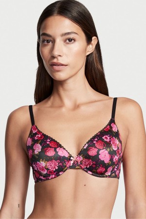 Victoria's Secret Body by Victoria Smooth Full Cup Push Up Bra Noir Rose | ERVN-95026