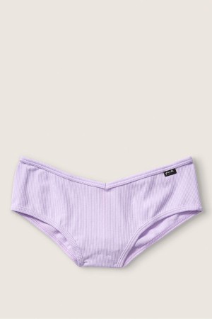 Victoria's Secret Coton Cheeky Knickers Violette | TCYF-53791