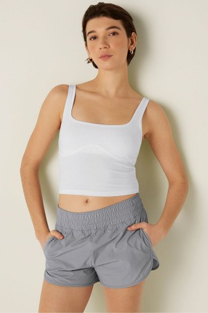 Victoria's Secret Coton Contour Crop Top Tank Top Rose | YQCF-49760