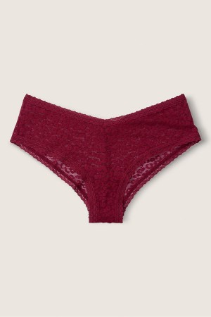 Victoria's Secret Dentelle Logo Cheeky Knickers Blanche | OVCW-28619