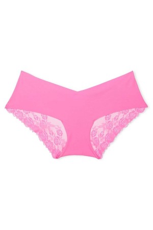 Victoria's Secret Dentelle No Show Hipster Knickers Rose | UBJD-64531