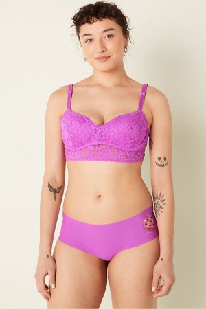 Victoria's Secret Dentelle Wired Push Up Bralette Violette | FNPI-20145