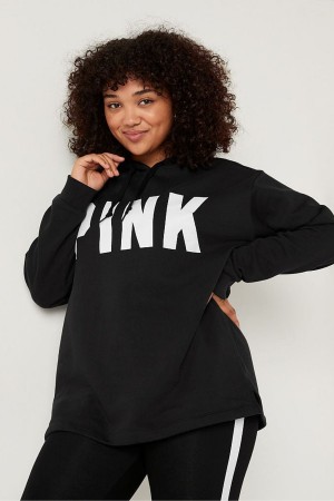 Victoria's Secret Fleece Campus Hoodie Noir | ESHV-71450