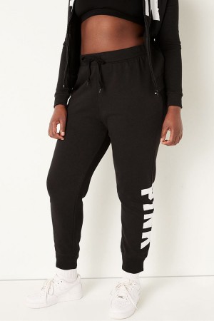 Victoria's Secret Fleece Lounge Jogger Noir | ADRY-97132