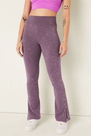 Victoria's Secret Foldover Flare Legging Violette | BSUM-29740