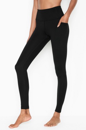 Victoria's Secret High Taille Legging Noir | KBYP-19467