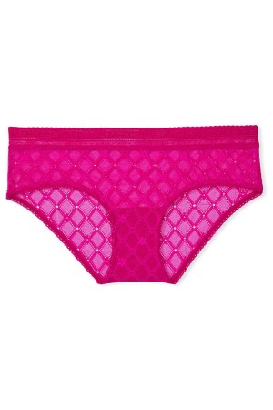 Victoria's Secret Hiphugger Logo Taille Knickers Rose Rose | VSOR-26035