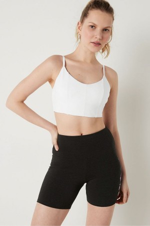 Victoria's Secret Lightly Doublée Scoop Sports Bra Blanche | IEUL-84209