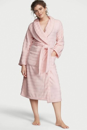 Victoria's Secret Long Cosy Robe Rose | AEIN-03627