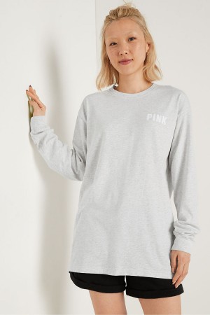 Victoria's Secret Long Sleeve T-Shirt Vert | XGZM-61735