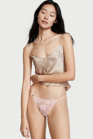 Victoria's Secret Love Cloud Dentelle Bikini Knickers Rouge | THWY-60347