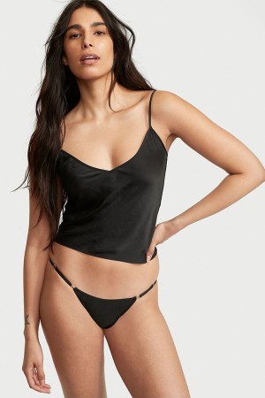 Victoria's Secret Love Cloud Smooth Bikini Knickers Noir | FYBX-52841