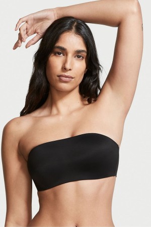 Victoria's Secret Love Cloud Smooth Lightly Doublée Non Wired Strapless Bra Noir | QVMC-25167