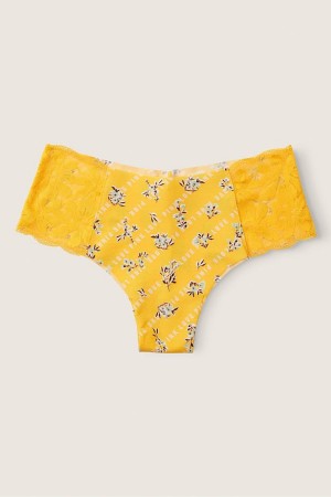 Victoria's Secret No-Show No Show Cheeky Knickers Jaune Jaune | RWNG-68937