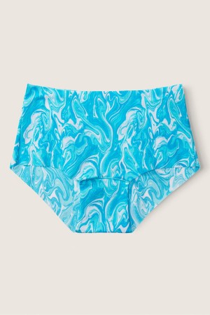 Victoria's Secret No-Show No Show Corta Knickers Bleu | TLES-37248