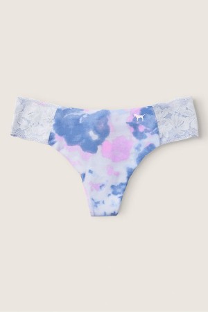 Victoria's Secret No-Show No Show Lanières Knickers Bleu | NHSF-78129