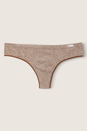 Victoria's Secret No-Show No Show Lanières Knickers Marron | PIVU-43817