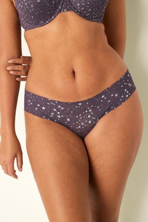 Victoria's Secret No-Show No Show Soft Dentelle Cheekster Knickers Violette | GQEK-26390