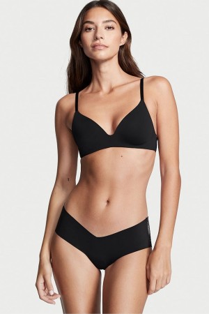 Victoria's Secret No-Show Smooth No Show Hipster Panty Noir | SOTK-25487