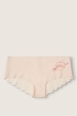 Victoria's Secret No Show Hipster Knickers Beige | XTDW-43165