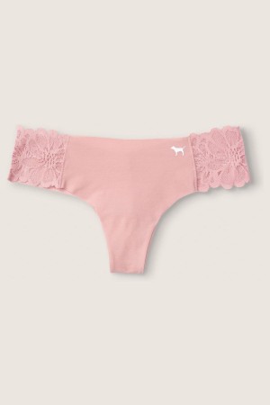 Victoria's Secret No Show Lanières Knickers Rose | XGBP-84621