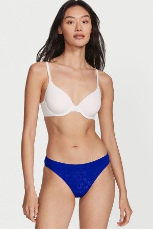 Victoria's Secret Seamless Bikini Knickers Bleu | IWAB-32960