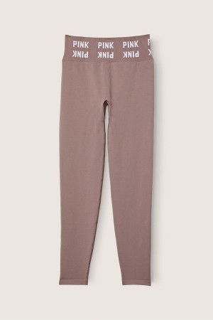 Victoria's Secret Seamless High Taille Full Length Leggings Cafe Marron | PWRQ-14036