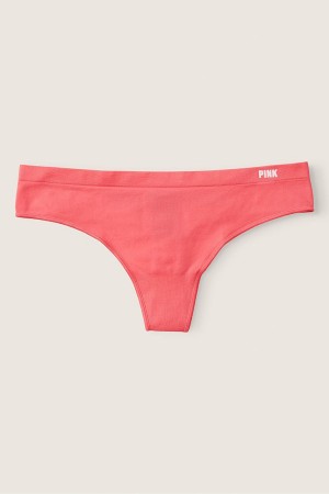 Victoria's Secret Seamless Lanières Knickers Rose | CTME-47615