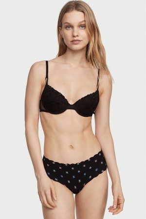 Victoria's Secret Sexy Illusions by Victorias Secret No Show Cheeky Knickers Bleu | QSAG-73960