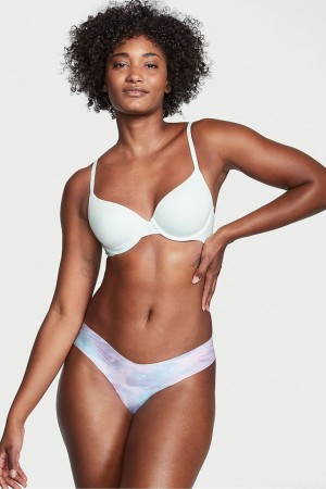 Victoria's Secret Sexy Illusions by Victorias Secret No Show Lanières Knickers Marron | CSHO-89764