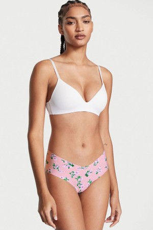 Victoria's Secret Sexy Illusions by Victorias Secret No Show Cheeky Knickers Noir | YHGU-69280