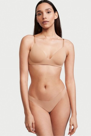 Victoria's Secret Sexy Illusions by Victorias Secret Lanières Knickers Sweet Praline Nude | DVYK-73469