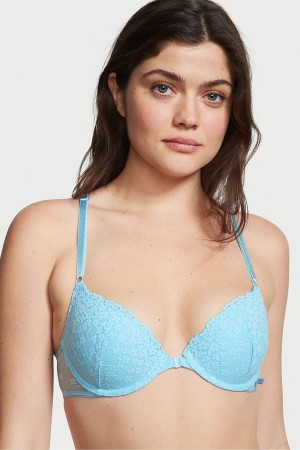 Victoria's Secret Sexy Tee Dentelle Front Fixation Lightly Doublée T-Shirt Bra Noir | WHJB-28531