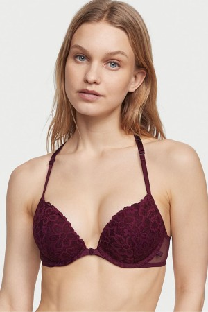 Victoria's Secret Sexy Tee Dentelle Front Fixation Lightly Doublée T-Shirt Bra Noir | MZOB-46309