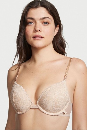 Victoria's Secret Sexy Tee Dentelle T-Shirt Push Up Bra Noir | YKRL-41285