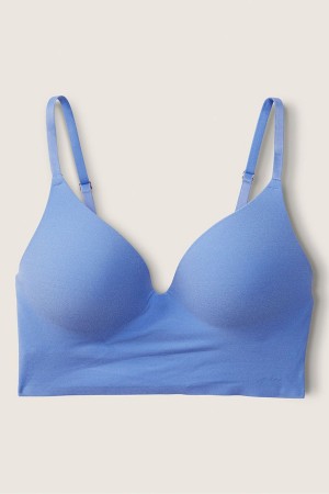 Victoria's Secret Smooth Non Wired Push Up Bralette Bleu | QXHK-73162