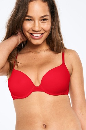 Victoria's Secret Smooth Push Up T-Shirt Bra Violette | VYRM-28037