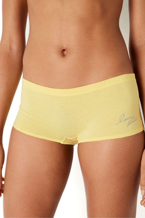 Victoria's Secret Stretch Coton Coton Boyshort Knicker Cafe | HMDU-90687