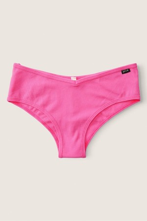 Victoria's Secret Stretch Coton Coton Cheeky Knickers Rose | FXQR-30275