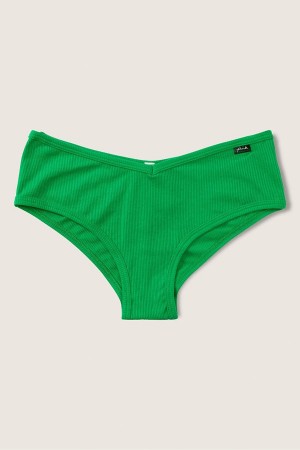 Victoria's Secret Stretch Coton Coton Cheeky Knickers Vert | GVAL-43702