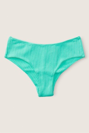 Victoria's Secret Stretch Coton Coton Cheeky Knickers Vert | FZNT-48672