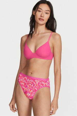 Victoria's Secret Stretch Coton Stretch Coton High Leg Brief Knickers Rose | ZJBM-71623