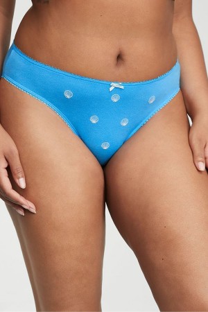 Victoria's Secret Stretch Coton Stretch Coton Knickers Bleu | DKBH-78260