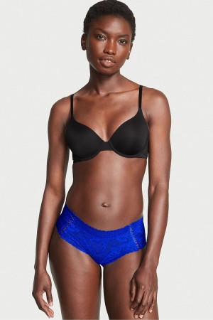 Victoria's Secret The Lacie Dentelle Cheeky Knickers Bleu | JCQN-10794